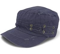 styleBREAKER Gorra Militar Unisex de algodón,Estilo Desgastado | Gorra vintage efecto desgastado con roturas. Ajustable 54-58 cm. Visera 6 cm. Banda interior para el sudor.