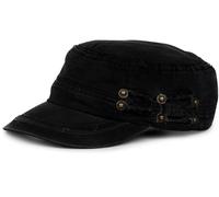 styleBREAKER Gorra Militar Unisex de algodón,Estilo Desgastado | Gorra vintage efecto desgastado con roturas. Ajustable 54-58 cm. Visera 6 cm. Banda interior para el sudor.