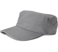 styleBREAKER Gorra Militar Unisex de Lona con Visera Curva, Ajustable para Hombres y Mujeres, Estilo táctico, Ideal para Uso Casual y Outdoor, Gris Oscuro