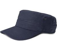 styleBREAKER Gorra Militar Unisex de Lona con Visera Curva, Ajustable para Hombres y Mujeres, Estilo táctico, Ideal para Uso Casual y Outdoor, Azul Marino