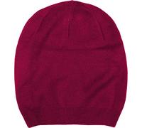 styleBREAKER Gorro de Punto Fino Unisex con puño Acanalado, Gorro de Punto de Doble Capa para el Invierno cálido 04024195, Color:Burdeos-Rojo