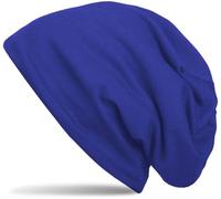 styleBREAKER Gorro Unisex de un Solo Color con Forro de termofleece, Gorro de Invierno cálido y Forrado 04024008, Color:Azul Royal