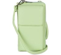 styleBREAKER Mini Bolso Bandolera Mujer,Verde claro