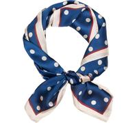 styleBREAKER Pañuelo de Mujer con Estampado de Lunares, Cuadrado de Cabeza 01016234