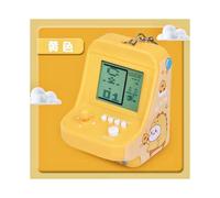 (StyleC) Llavero de juguete de juego retro Tetris ruso Material plástico No DIY