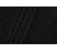 Stylecraft Special DK - Ovillo de lana de ganchillo suave 100 % doble para juguetes, mantas, fundas de cojín, jerseys, bolas de 100 g, color negro (1002), paquete de 3