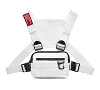 Stylelove Bolsos de Pecho de Moda, Bolso de Hombro tracffy Paquete Frontal Bolsos de Bandolera de Plataforma de Pecho Mochila, Bolsos de Pecho de Chaleco con Correa de Calle al Aire Libre Bolso de