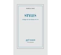 Styles. Critique De Nos Formes De Vie (ebook)