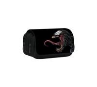 (StyleT)Organizador de lápices dobles capas temático Venom con compartimentos múltiples