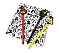 Stylets x3 + Chiffonnette 'Angry Birds' pour 3DS [Importación francesa]