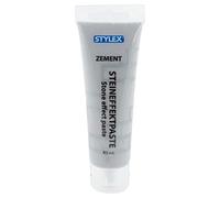 Stylex 28603 Pasta de cemento efecto, tubo de 83 ml, a base, colorear piedra eficaz, resistente al agua y a la intemperie, pintar y teñir, talla única, 83