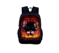 (StyleX)Mochila infantil Cuphead dibujos animados con amplio diseño para tiempo de juego escolar y
