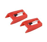 Stylineedle Paquete de 2 Agujas con Punta de Diamante para Tocadiscos Crosley, Ion, Jensen, Bush y Teac