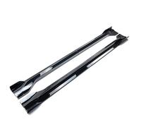 Styling Falda Lateral Divisor De Extensión De Faldón Lateral Para Jeep Para Grand Para Cherokee Altitude/Laredo/Limited/Overland/Summit/Trailhawk 2014-2022, 4 Unidades Faldones laterales Protector(Mat