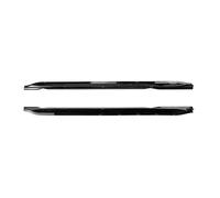 Styling Falda Lateral Faldón Lateral para M3 G80 G81 2021-2023, Kit Protección para Carrocería con Difusor Y Divisor De Alerón, Aspecto De Fibra De Carbono. Faldones Laterales Protector(Glossy Black)