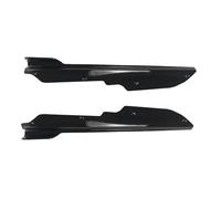 Styling Falda Lateral Faldones Laterales De Fibra De Carbono, 2 Piezas, Para Chevrolet Para Corvette C8 Stingray Z51 2020-2024, Divisores De Labios, Estilo Aleta, Color Negro Brillante Faldones latera