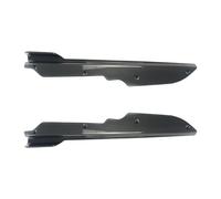 Styling Falda Lateral Para Corvette C8 2020-2024 Stingray Z51 2020-2024 2 Piezas Divisores Extensión Faldón Lateral Borde Aleta Estilo Fibra Carbono, Negro Brillante Faldones laterales Protector(Carbo