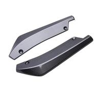 Styling Falda Lateral para S3 S4 RS3 RS4 para A3 para A4 Parachoques Trasero Difusor Canard Wrap Spoiler Guardabarros Lateral Faldón Labio Mentón Carrocería Faldones Laterales Protector(Carbon Fiber)
