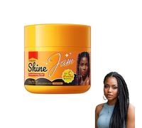 Styling Sparkling Jam Hair Gel, 113 G Shine 'n Jam Gel de acondicionamiento para el cabello, brillo de cera, Shine-N-Jam Magic Fingers Gel para trenzas, ideal para trenzas, colas, tejidos suaves y
