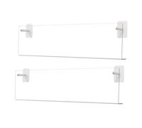 Stylish Album Rack - Record Storage for Home Decor | Acrylic Wall Mounted Shelf with No Punching Feature, Multi Functional Organizer for Notebook and Newspaper, Compact Lightweight Holder for Bedroom