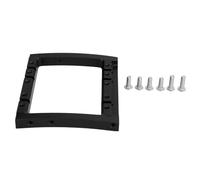 Stylish Aluminum Alloy Servo Mount Bracket, Stable Structure, Excellent Heat Dissipation, Bumper Mount for 1/10 RC Crawler TGH Frame, Compatible with SCX10 (Black)