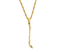 Stylish-Art Collar con Colgante De Mapa De Chile,Atractivo Collar con Colgante De Mapa De La República De Chile para Unisex,Artículo Patriótico Aniversario Étnico Joyas con Dijes,Oro,Cadena De 60 Cm