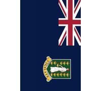 Stylish British Virgin Islands Flag Notebook for Writing and Planning: Show Your British Virgin Islands Pride with This Unique and Elegant Journal