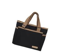 Stylish Canvas Tote Shoulder Bag Women's Crossbody Purse Multi-Pocket Work Handbag Canvas Toted Purses