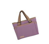 Stylish Canvas Tote Shoulder Bag Women's Crossbody Purse Multi-Pocket Work Handbag Canvas Toted Purses