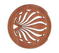 Stylish Design Guitar Soundhole Cover, Decorative Soundhole Cover, Feedback Guitar Soundhole Cover, Lightweight Guitar Parts for Guitars, Musical Play, Romantic Dates, Wood Color