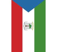 Stylish Equatorial Guinea Flag Notebook for Writing and Everyday Use: A Unique Journal with the Distinctive Flag of Equatorial Guinea