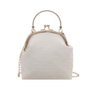 Stylish Evening Purse Handbag with Metallic Chain Shoulder Strap Crossbody Bag For Wedding Banquets Cocktail Parties Lightweight Evening Purse
