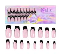 Stylish Nail Tips, Party Nails, Dating Nail Design, Work Appropriate Nails, Daily Life Press Nails, School Friendly, Labor Saving Nail Accessories Suitable Use for Press Nails