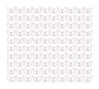 Stylish Paper Clips 100 Pcs | Pink Metal Document Clips for Office/School/Home | Secure Grip Clip Design, Electroplated Protective Finish