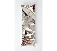 Stylish Patterned Body Pillow Case Cover 50x150cm, Long Backrest Cushion Pillow Protector with Zipper, Decorative Bedding Pillowcase, Soft Body Pillow Cover for Couch Bedroom Birds