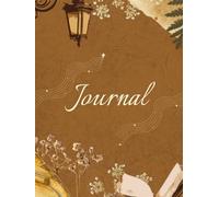 Stylish Premium Brown Hardcover Journal for Notes and Reflections for Women Men,256 Pages A4 Hardcover Journals for Writing,Travel,Business,Work & ... for Note Taking,Diary Notepad 5.7"×8.3"