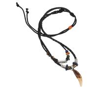 Stylish Shark Charm Beaded Choker Necklace Ocean Jewelry for Men Women Surfer Present Boho