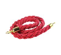 Stylish Twisted Texture: The stanchion rope features a carefully designed