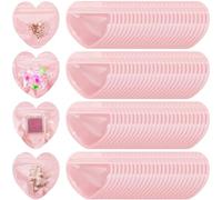 Stylish Valentine's Day Gift Packaging, Durable Clear Gift Bags, Clear Jewelry Pouches, Resealable Trinket Bags, Durable Travel Jewelry Organizer, Packaging Supplies For Storing Small Accessories