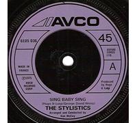 STYLISTICS - SING BABY SING 7 INCH (7" VINYL 45) UK AVCO 1975