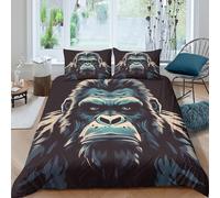 Stylized Digital Art Funda de Edredón Microfibra Suave 3 Piezas Compuesto Estampado 3D Estilizado Digital Arte Funda Edredon con Fundas de Almohada Lavables Transpirable for jóvenes King（220x240cm）