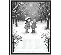 Stylized Notebook: First Winter Love: Giftable Journal * 100 Emotionally designed pages * lined for Creative Writing & Quiet Love