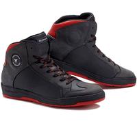 Stylmartin Double WP, zapatos impermeables unisex 45 EU female Negro/Rojo