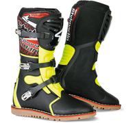 Stylmartin Impact Pro Botas de motocross impermeables, negro-amarillo, tamaño 43 para Hombres