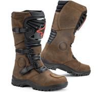 Stylmartin Overlander WP Botas de moto impermeables, marrón, tamaño 42 para Hombres