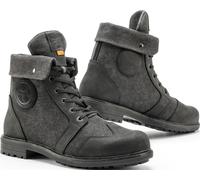 Stylmartin Smith WP Botas de moto impermeables, negro-gris, tamaño 40 para Hombres
