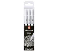 SAKURA Gelly Roll 3 Gelpennen 0,4 mm - Wit