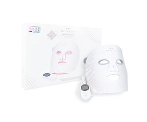 STYLPRO Máscara facial LED de longitud de onda, cuidado de la piel multimodo con luz roja, azul, infrarrojo cercano para arrugas, imperfecciones, flexible, recargable, fácil de usar, diseñada en Reino