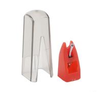 Stylus para tocadiscos Ortofon para Concorde OM Super garantiza la compatibilidad con equipo de audio y video (rojo)
