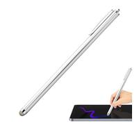 stylús Pen - Lápiz capacitivo para pantalla táctil, lápiz capacitivo para teléfono altamente sensible con punta de malla de fibra plateada, bolígrafos Stylissh úniversal para todas las pantallas
